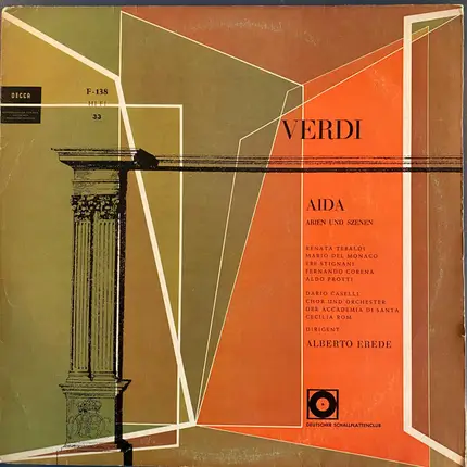 Verdi / Alberto Erede - Aida: Arien Und Szenen