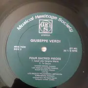LP - Verdi - Four Sacred Pieces