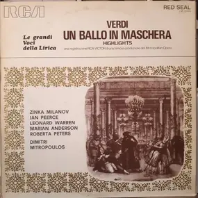 Giuseppe Verdi - Un Ballo In Maschera (Highlights)