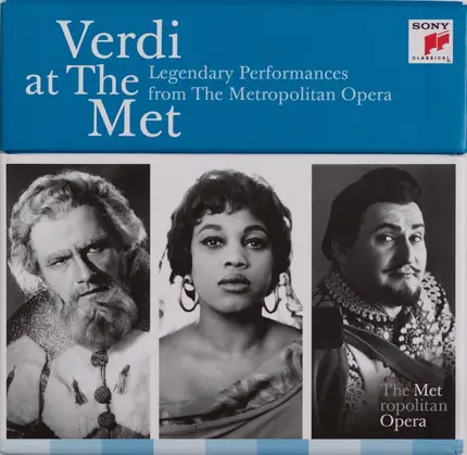 Verdi - Verdi At The Met (Legendary Performances From The Metropolitan Opera)
