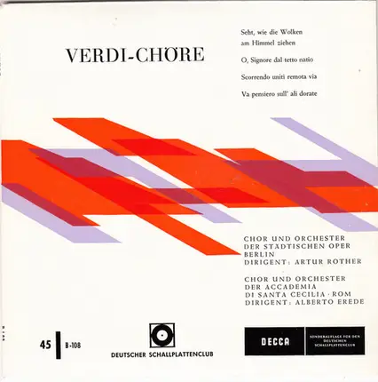 Verdi - Verdi-Chöre