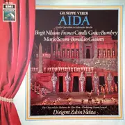 LP - Giuseppe Verdi/ Zubin Metha, B. Nilsson, F. Corelli, B. Giaiotti a.o. - Aida (Grosser Querschnitt In Italienischer Sprache)