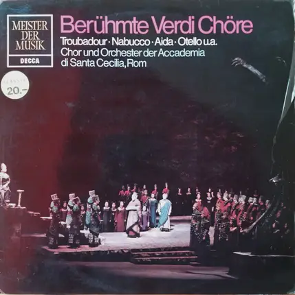 Verdi - Berühmte Verdi Chöre