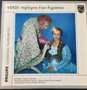 LP - Verdi - Highlights from Rigoletto