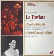 LP - Giuseppe Verdi - La Traviata ,, Giulini, Tebaldi