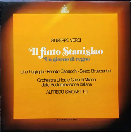 Verdi - Il Finto Stanislao (Un Giorno Di Regno)