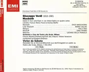 Double CD - Verdi - Macbeth - Mono
