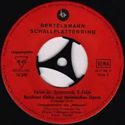 7inch Vinyl Single - Giuseppe Verdi / Pietro Mascagni - Perlen Der Opernmusik, 3. Folge - Berühmte Chöre Aus Italienischen Opern