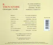 Double CD - Domingo, Price, Milnes, Cossotto, Mehta - Verdi: Il Trovatore