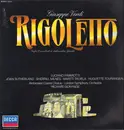 LP - Giuseppe Verdi - Rigoletto - Grosser Querschnitt in italienischer Sprache