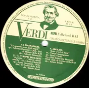 LP - Giuseppe Verdi - Verdi: Edizioni Rai 20 - Brani Dalle Opere - still sealed