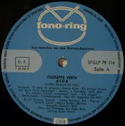 LP - Verdi - Aida • Grosser Querschnitt In Italienischer Sprache