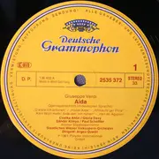 LP - Giuseppe Verdi - Aida