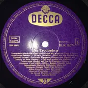 LP - Giuseppe Verdi - Der Troubadour (Querschnitt)