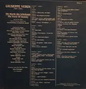 LP-Box - Verdi - The Force of Destiny - Hardcover box