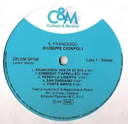 LP - Giuseppe Cionfoli - San Francesco