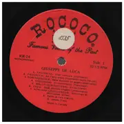 LP - Giuseppe De Luca - Favorita, Don Pasquale, Gioconda etc.