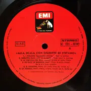 LP - Puccini / Leoncavallo / Verdi a.o. - Alla Scala Con Giuseppe Di Stefano - Gatefold