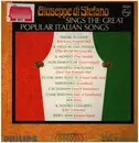 LP - Giuseppe di Stefano - Sings The Great Popular Italian Songs