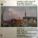 LP - Giuseppe Saverio Mercadante , Domenico Cimarosa - Konzerte für Flöte und Orchester