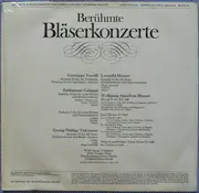 LP - Torelli, Galuppi, Telemann, Mozart - Berühmte Bläserkonzerte