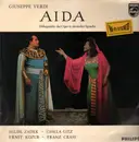 LP - Giuseppe Verdi - Aida - Höhepunkte der Oper in deutscher Sprache