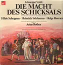 LP - Giuseppe Verdi - Die Macht des Schicksals,, Artur Rother, Hilde Scheppan