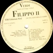 Verdi - Verdi: Edizioni Rai 26 - Dal Don Carlos Filippo II