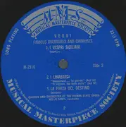 LP - Giuseppe Verdi - Berühmte Ouvertüren Und Chöre