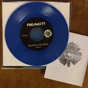 7inch Vinyl Single - Give - Heaven Is Waiting - Blue Vinyl, Ltd. Ed., incl. Inserts