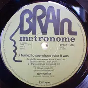 LP - Gomorrha - I Turned To See Whose Voice It Was - 1st German Press on Green Brain Label / Gatefold