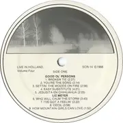 LP - Good Ol' Persons , Liz Meyer , Whetstone Run , High Country - Live In Holland Volume 4