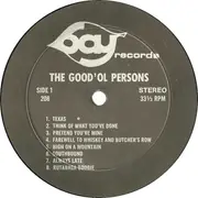 LP - Good Ol' Persons - California Old-Time Bluegrass Music