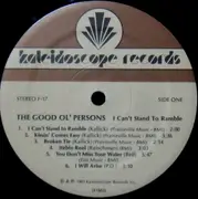 LP - Good Ol' Persons - I Can't Stand To Ramble