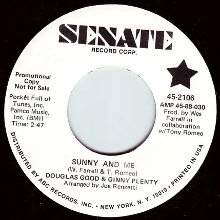 Good & Plenty - Sunny And Me / Children Dreamin'