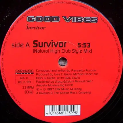 Good Vibes - Survivor / Alana's Party