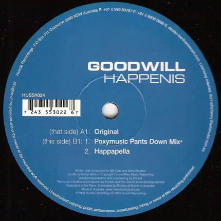 Goodwill - Happenis