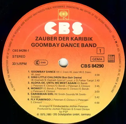 Goombay Dance Band - Zauber Der Karibik