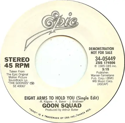 Goon Squad - Eight Arms To Hold You