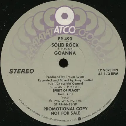 Goanna - Solid Rock