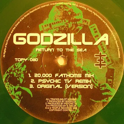 Godzilla - Return To The Sea
