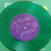 7inch Vinyl Single - Godzuki - Toast - Translucent green vinyl