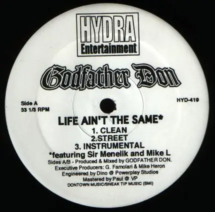 Godfather Don - Life Ain't The Same / On The Other Side