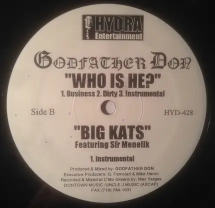 Godfather Don - Do You Know? / Big Katz / Who Is He?