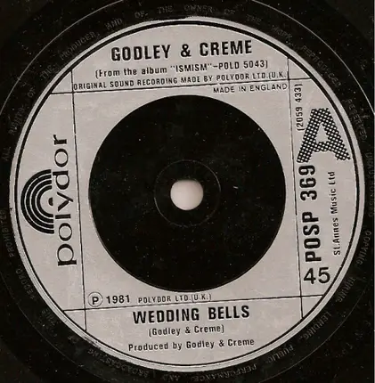 Godley & Creme - Wedding Bells