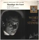 LP - Goethe - Monologe des Faust gesprochen von Walter Franck