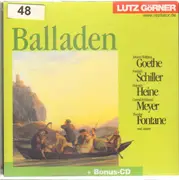 Double CD - Goethe / Schiller / Fontane a.o. - Lutz Görner Spricht Balladen
