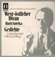 Goethe - West-östlicher Divan - Buch Suleika, Gedichte