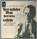 LP - Goethe - West-Östlicher Divan (Buch Suleika) / Gedichte - Signed