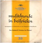 Goethe, Eichendorf, Goethe - Musikkunde in Beispielen